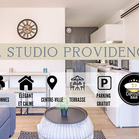 Le Studio Providence - Parking Prive - Terrasse Troyes Esterno foto