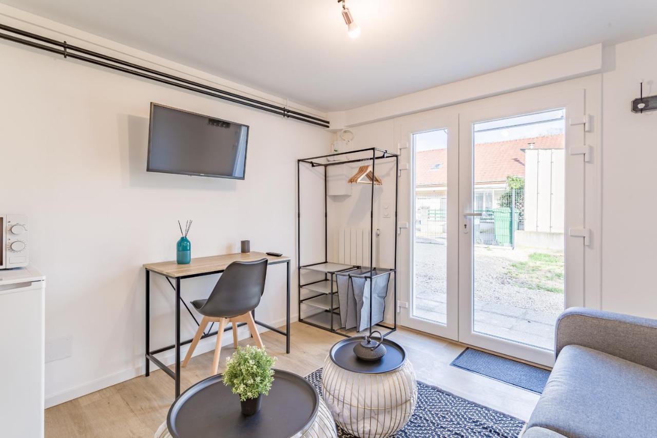 Le Studio Providence - Parking Prive - Terrasse Troyes Esterno foto